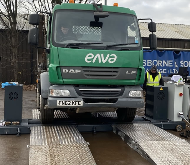 Mobile HGV Brake Testing Equipment